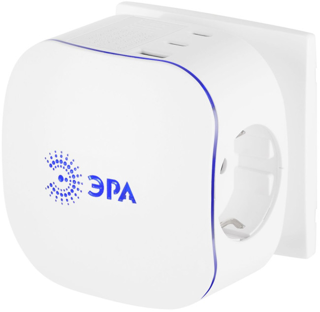 Разветвитель электрический ЭРА SP-3e-3USBAC-W на 3 розетки + 3 USB A+C с заземлением со шторками 16А белый Б0069081 Разветвитель электрический ЭРА SP-3e-3USBAC-W на 3 розетки + 3 USB A+C с заземлением со шторками 16А белый Б0069081