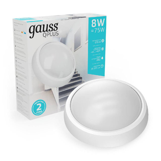 Уличный светодиодный светильник Gauss 141411208 Уличный светодиодный светильник Gauss 141411208