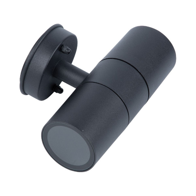 Уличный настенный светильник Uniel UUL-S22D-2x35W/GU10 IP65 BLACK UL-00011272