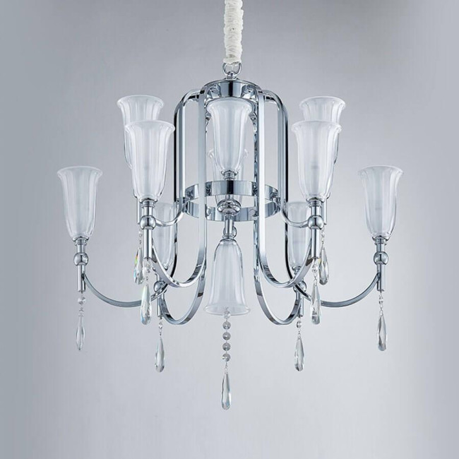 Подвесная люстра Newport 4806/C chrome М0061864 Подвесная люстра Newport 4806/C chrome М0061864