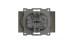 Розетка двухместная без заземления ELBI Zena Vega 609-011400-908 Розетка двухместная без заземления ELBI Zena Vega 609-011400-908