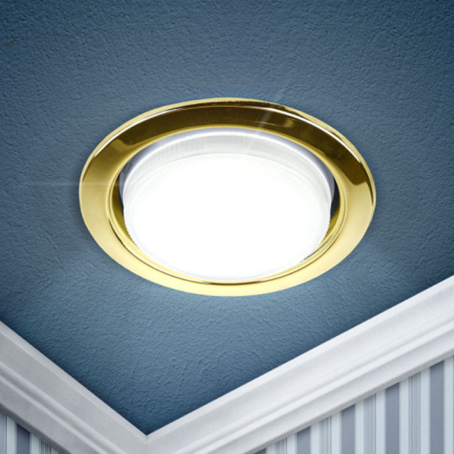 Встраиваемый светильник Эра KL35 GD-10 /1 Б0048949