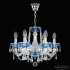 Подвесная люстра Bohemia Ivele Crystal 5402/6/141 Ni Aquamarine/M-1G Подвесная люстра Bohemia Ivele Crystal 5402/6/141 Ni Aquamarine/M-1G