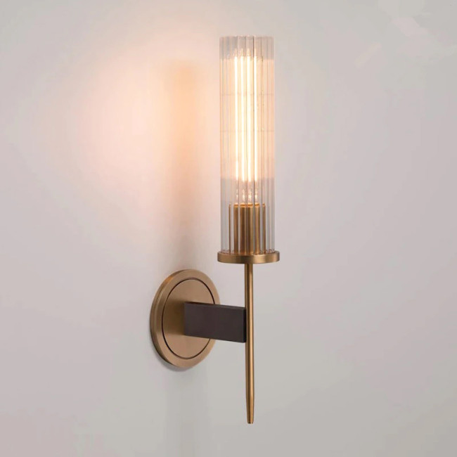 Настенный светильник Alouette 1 brass