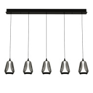 Подвесной светильник MD24001011-5B black/smoky Подвесной светильник MD24001011-5B black/smoky