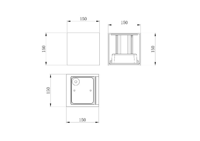 Уличный настенный светильник Maytoni Fulton O572WL-L20GR3K
