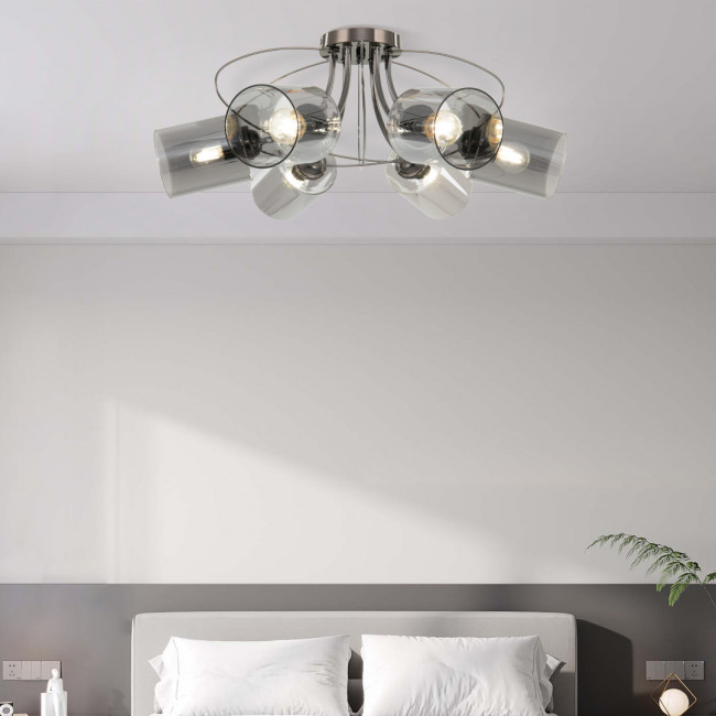 Потолочная люстра Arte Milano Napoli 336336/6 BK Потолочная люстра Arte Milano Napoli 336336/6 BK