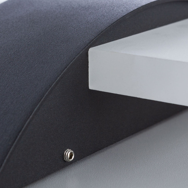 Уличный настенный светодиодный светильник Arte Lamp Croce A1444AP-1BK Уличный настенный светодиодный светильник Arte Lamp Croce A1444AP-1BK