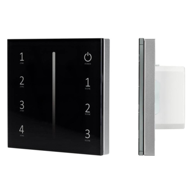 Панель Arlight Smart-P34-Dim-IN Black (230V, 0-10V, Sens, 2.4G) 028112 Панель Arlight Smart-P34-Dim-IN Black (230V, 0-10V, Sens, 2.4G) 028112