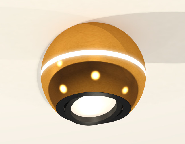 Накладной поворотный светильник с дополнительной подсветкой Ambrella Light Techno XS1105010 (C1105, N7002) Накладной поворотный светильник с дополнительной подсветкой Ambrella Light Techno XS1105010 (C1105, N7002)