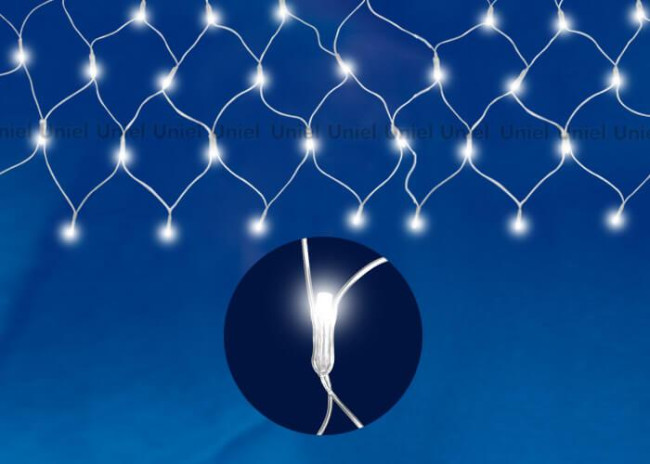 Светодиодная гирлянда (UL-00005487) Uniel сетка 220V белый ULD-N1815-180/DTA White IP20 Светодиодная гирлянда (UL-00005487) Uniel сетка 220V белый ULD-N1815-180/DTA White IP20