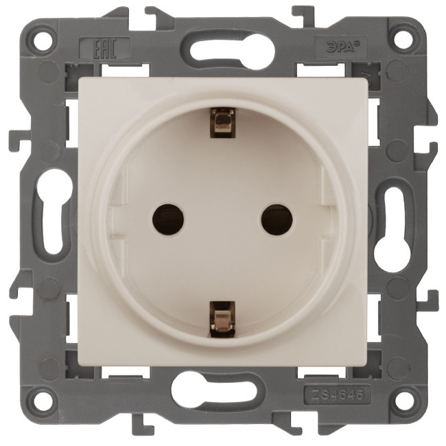 Розетка 2P+E Schuko Эра 14-2101-02 Б0034265 Розетка 2P+E Schuko Эра 14-2101-02 Б0034265