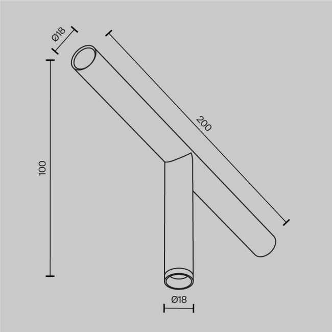 Трековый светильник Maytoni Focus LED C102CL-3W3-6K-B Трековый светильник Maytoni Focus LED C102CL-3W3-6K-B