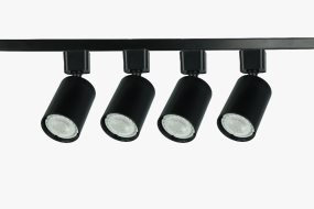 Трековый однофазный светильник (4 шт.) Эра TR70-SET4-GU10-BK Б0063956