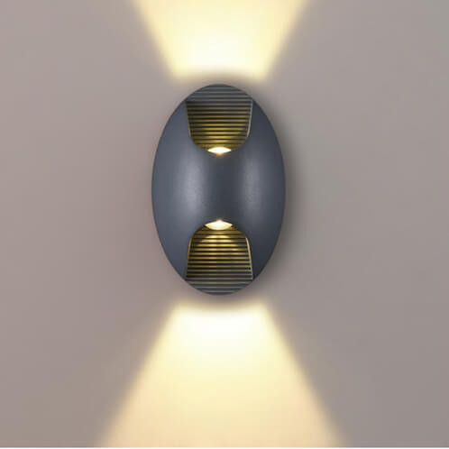 Уличный настенный светодиодный светильник Favourite Bidirect 2685-2W