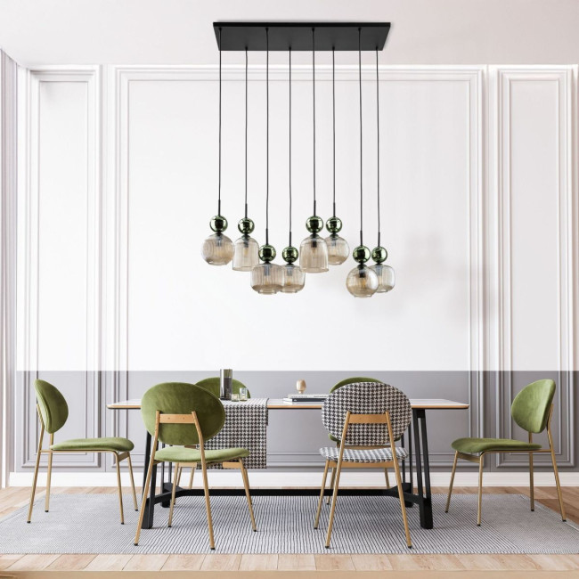Подвесной светильник TK Lighting 11151 Sophia Green Cognac a071836 Подвесной светильник TK Lighting 11151 Sophia Green Cognac a071836