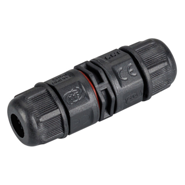Коннектор прямой Arlight NEO-CON-I-2pin-BK (3-7mm, IP67) 024936 Коннектор прямой Arlight NEO-CON-I-2pin-BK (3-7mm, IP67) 024936