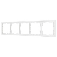 Рамка пластиковая Arlight FRM-NOBE-SFPL-5-WH 054227