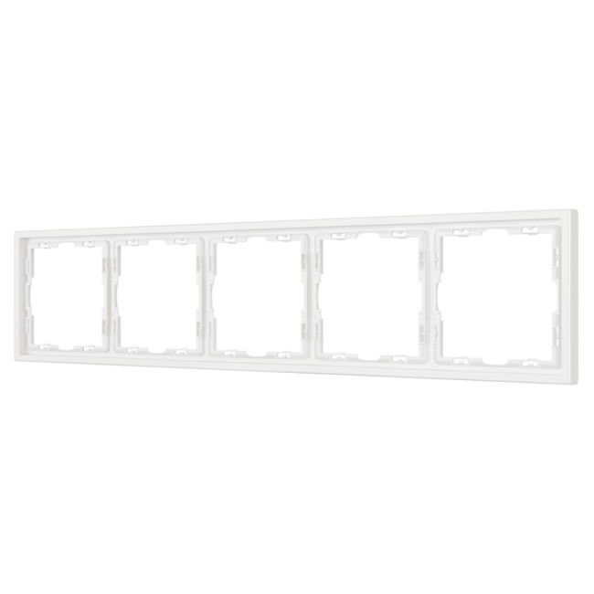 Рамка пластиковая Arlight FRM-NOBE-SFPL-5-WH 054227 Рамка пластиковая Arlight FRM-NOBE-SFPL-5-WH 054227