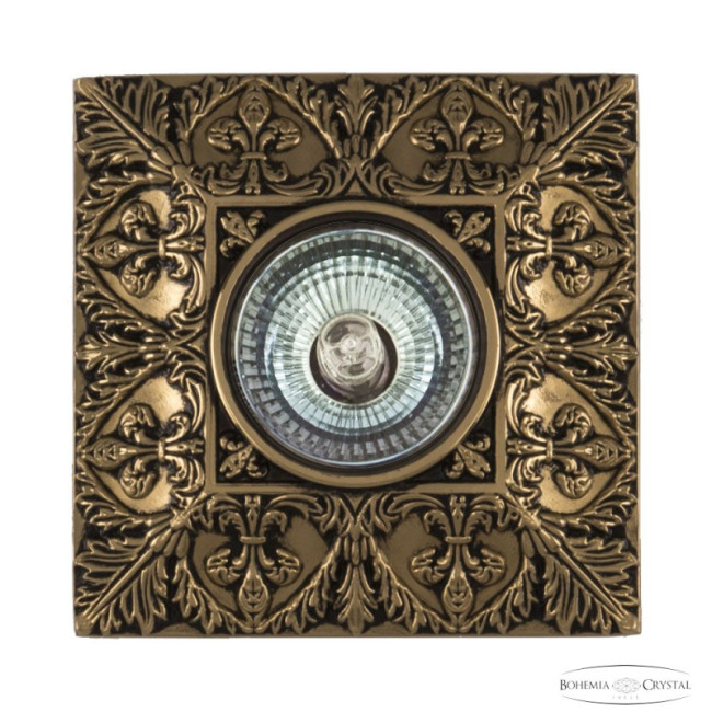 Встраиваемый светильник Bohemia Ivele Crystal 1791/10/FL GB Встраиваемый светильник Bohemia Ivele Crystal 1791/10/FL GB