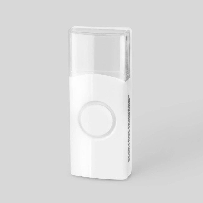 Кнопка для беспроводного звонка Elektrostandard DBB01WL Белый 4690389037214 Кнопка для беспроводного звонка Elektrostandard DBB01WL Белый 4690389037214
