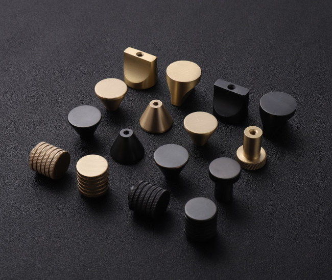 Ручка-кнопка HK002 black Ручка-кнопка HK002 black