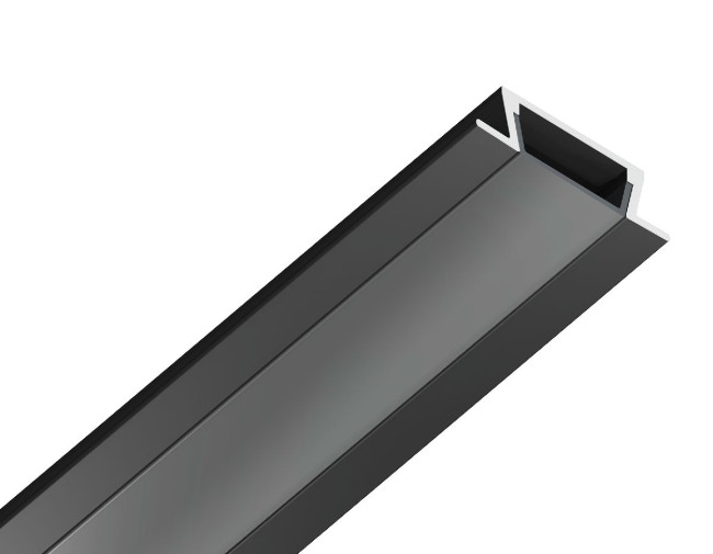 Алюминиевый встраиваемый профиль Ambrella Light Alum Profile GP1001BK/BK