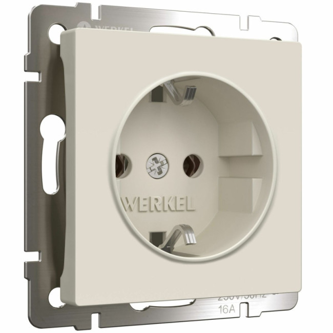 Розетка с заземлением Werkel 4690389184710 W1171062 Розетка с заземлением Werkel 4690389184710 W1171062