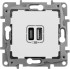 Зарядка USB A-C Legrand Etika Белый 672236 Зарядка USB A-C Legrand Etika Белый 672236