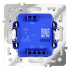 Проходной переключатель одноклавишный Voltum S70 VLS010303 (кашемир)