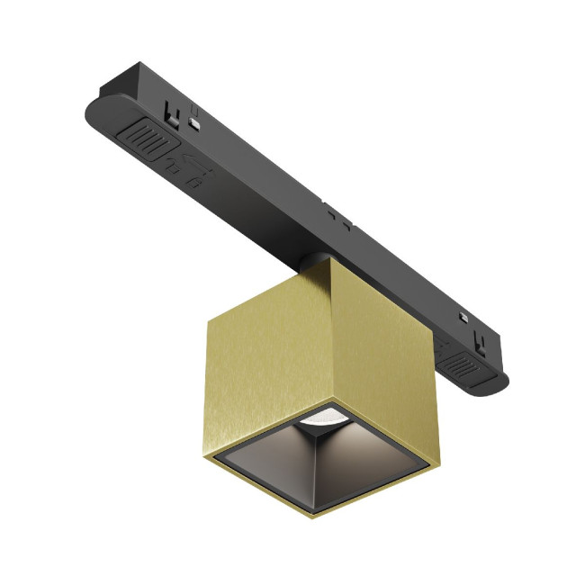 Трековый магнитный светильник Maytoni Alfa S TR133-4-7W-DS-BS Трековый магнитный светильник Maytoni Alfa S TR133-4-7W-DS-BS