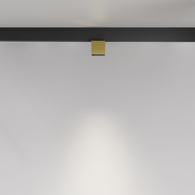 Трековый магнитный светильник Maytoni Alfa S TR133-4-7W-DS-BS Трековый магнитный светильник Maytoni Alfa S TR133-4-7W-DS-BS