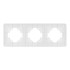 Рамка на 3 поста алюминиевая Arlight FRM-AKIRY-SFAL-3-SR 049740