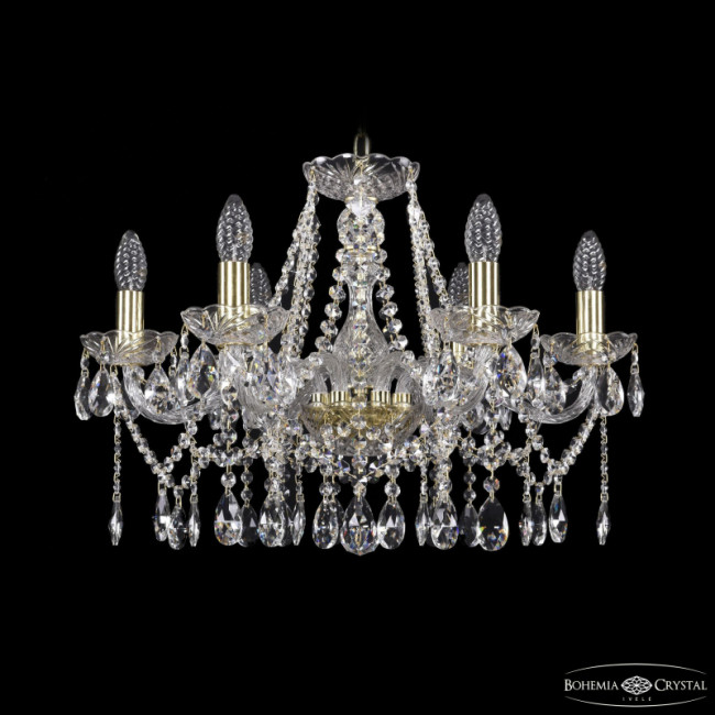 Подвесная люстра Bohemia Ivele Crystal 1413/6/200 G