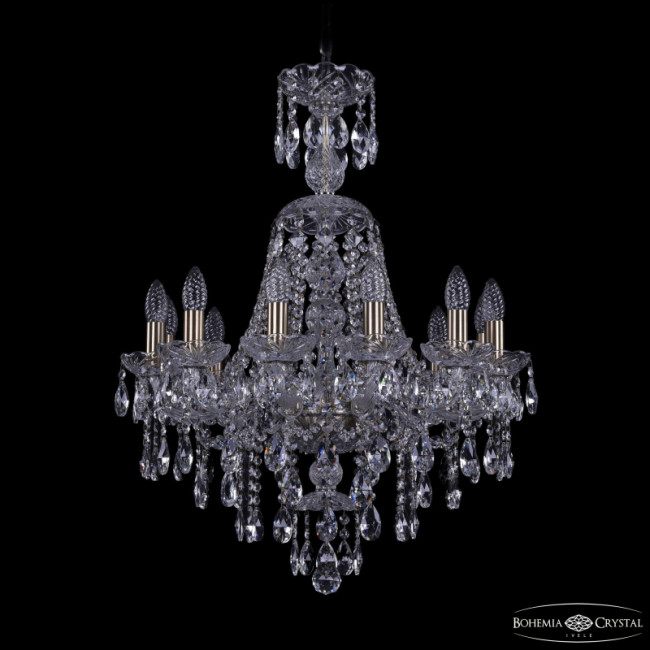 Подвесная люстра Bohemia Ivele Crystal 1415/12/200/XL-76 Pa
