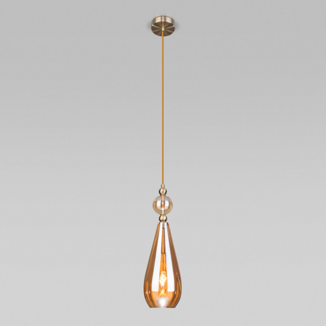 Подвесной светильник Eurosvet Ilario 50202/1 пурпурный