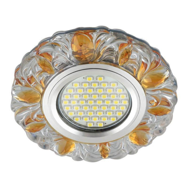 Встраиваемый светильник Fametto Luciole Dls-L136 Gu5.3 Glassy/Gold