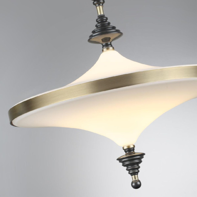 Потолочная люстра Odeon Light Ula L-vision 5404/43CL Потолочная люстра Odeon Light Ula L-vision 5404/43CL