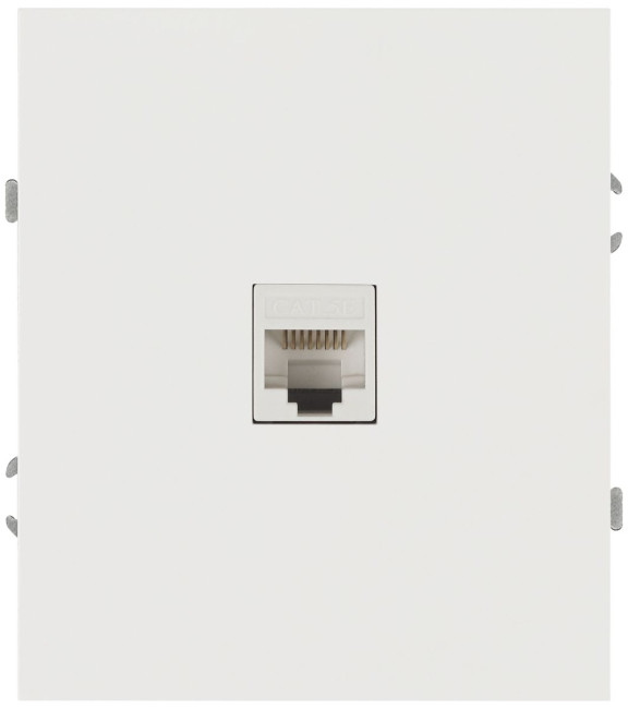 Розетка ЭРА Arktik 16-3107-01 информационная RJ45 белый Б0070474