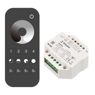 Диммер Arlight SMART-SET-TRIAC-601-72-DIM-PD-IN Black (230V, 1x1.5A, x4, ПДУ 10кн, 2.4G) 036199 Диммер Arlight SMART-SET-TRIAC-601-72-DIM-PD-IN Black (230V, 1x1.5A, x4, ПДУ 10кн, 2.4G) 036199