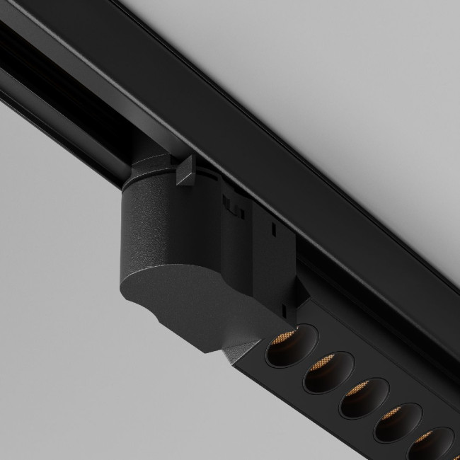 Трековый трехфазный светильник Maytoni Points TR195-3-10W2.7K-M-B Трековый трехфазный светильник Maytoni Points TR195-3-10W2.7K-M-B