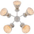 Потолочная люстра Reluce 01579-3.3-05 WH+FGD Потолочная люстра Reluce 01579-3.3-05 WH+FGD