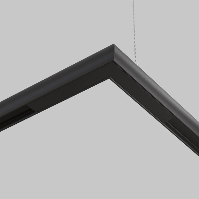 Коннектор угловой круглый Maytoni Basity TRA172CL-R-11B