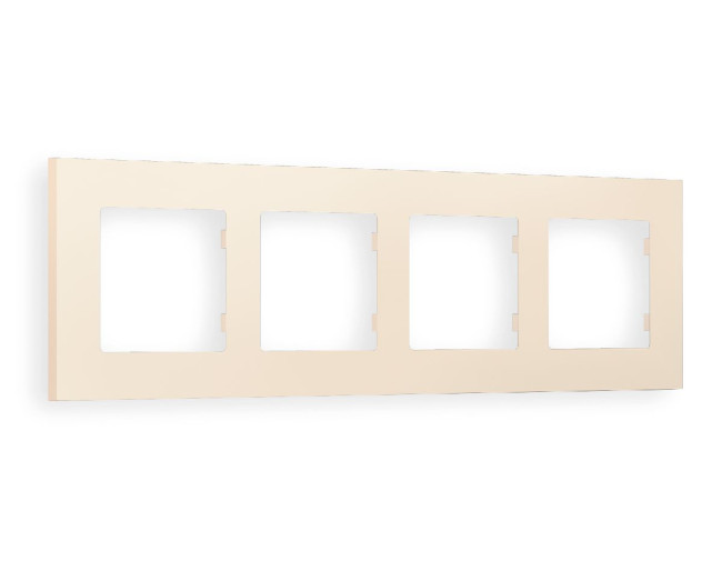 Рамка четырехместная Ambrella Volt Qubi AF250334 Рамка четырехместная Ambrella Volt Qubi AF250334