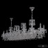 Подвесная люстра Bohemia Ivele Crystal 1453/18/195/1500 Ni Подвесная люстра Bohemia Ivele Crystal 1453/18/195/1500 Ni
