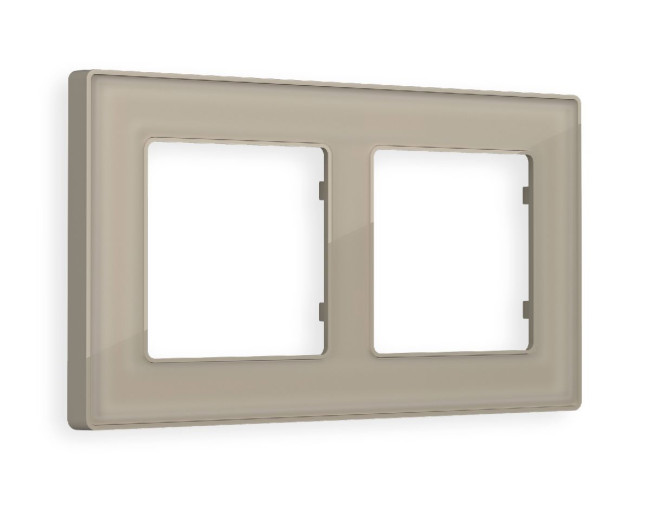 Рамка двухместная Ambrella Volt Arctic AF580362 Рамка двухместная Ambrella Volt Arctic AF580362