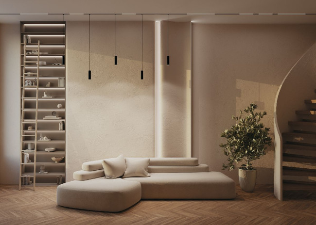 Трековый подвесной светодиодный светильник Maytoni Technica Focus Led TR041-2-12W3K-B