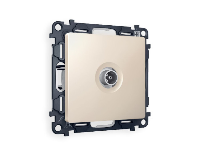 Комплект механизма TV розетки оконечной 50-870 MHz 1dB Ambrella Volt Alfa MA333010 Комплект механизма TV розетки оконечной 50-870 MHz 1dB Ambrella Volt Alfa MA333010