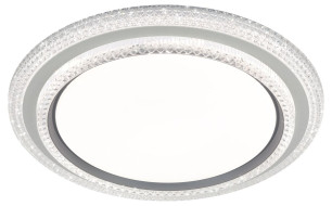 Потолочный светильник Эра SPB-6 Sunny 86W-3K-6,5K-RC WH+GR