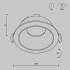 Встраиваемый светильник Maytoni Technical Share DL051-U-1WMG Встраиваемый светильник Maytoni Technical Share DL051-U-1WMG